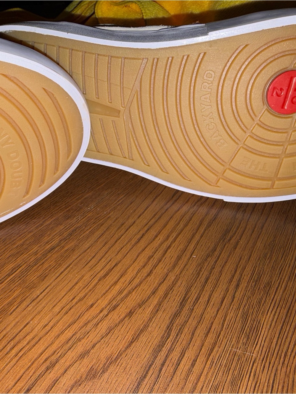 Jordan Men’s ' Series Mid Sneakers in Orange and Cream - Picture 6 of 11